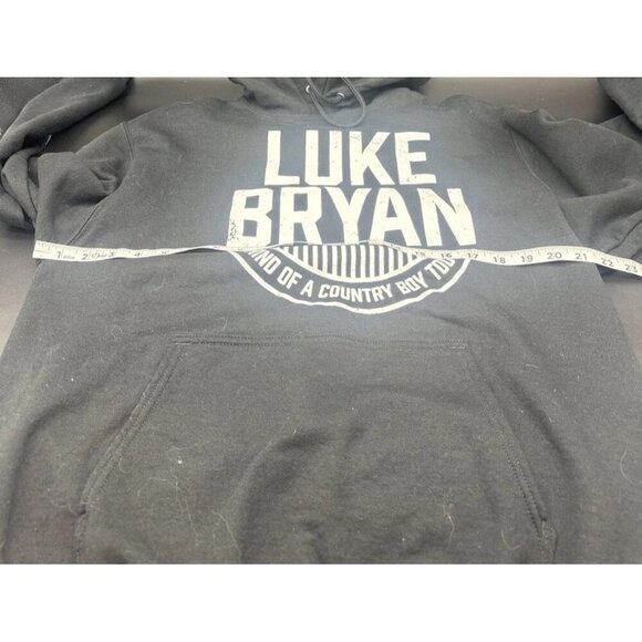 Luke Bryan Mind Of A County Boy Black Tour Hoodie Sweatshirt Unisex Sz M - Picture 5 of 6